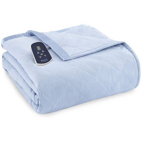 Micro Flannel Reverse To Sherpa Electric Heated Blanket