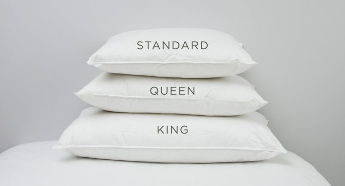 whats the difference between a standard and a king sized pillow 3