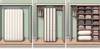 what tips can help you fold and store a folding mattress properly