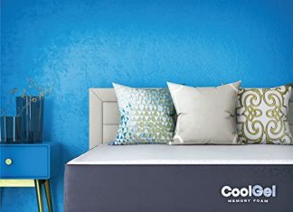 Classic Brands Cool Gel Ventilated Memory Foam 10-Inch Mattress | CertiPUR-US Certified | Bed-in-a-Box, Queen