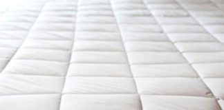 Niagara 100% Cotton Quilted Mattress Protector Queen 60 x 80 Inches Fits 8-21 Deep Pocket Breathable Absorbent Mattress Pad Cover Non Noisy White
